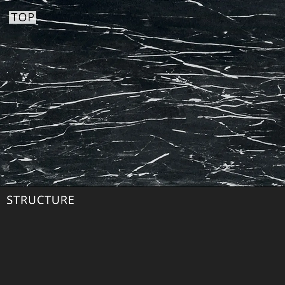 Rozkładany stół do jadalni na zewnątrz 318 cm z aluminium i kamionki - Filomena Viadurini