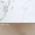 Rozkładany stół do jadalni na zewnątrz 318 cm z aluminium i kamionki - Filomena Viadurini