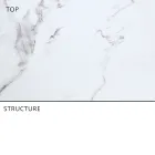 Rozkładany stół do jadalni na zewnątrz 318 cm z aluminium i kamionki - Filomena Viadurini