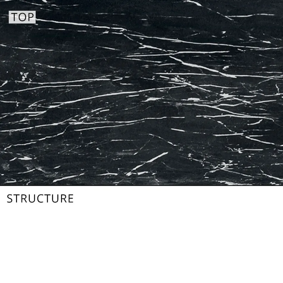 Rozkładany stół do jadalni na zewnątrz 318 cm z aluminium i kamionki - Filomena Viadurini