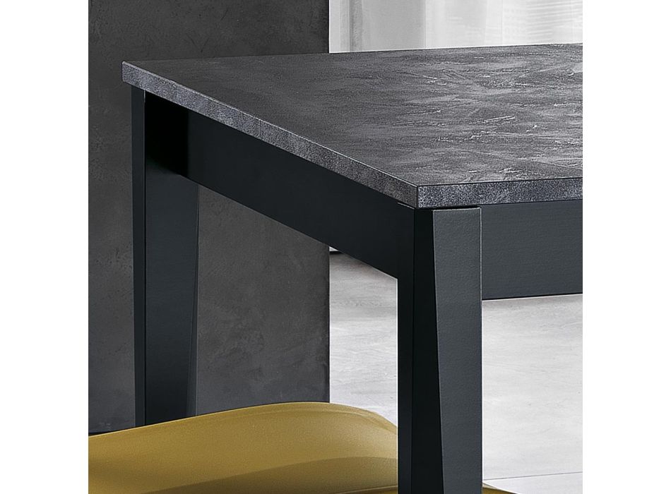 Stół do jadalni rozkładany do 180 cm z buku Made in Italy - Otiello Viadurini