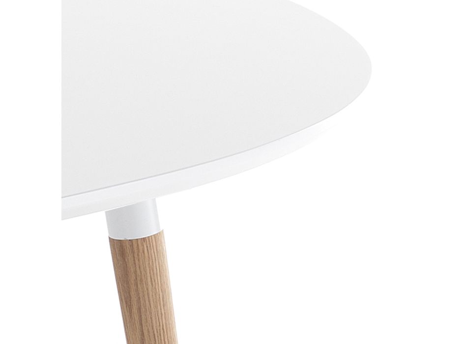 Rozkładany stół do jadalni do 270 cm z Mdf i litego drewna - Maurizio Viadurini