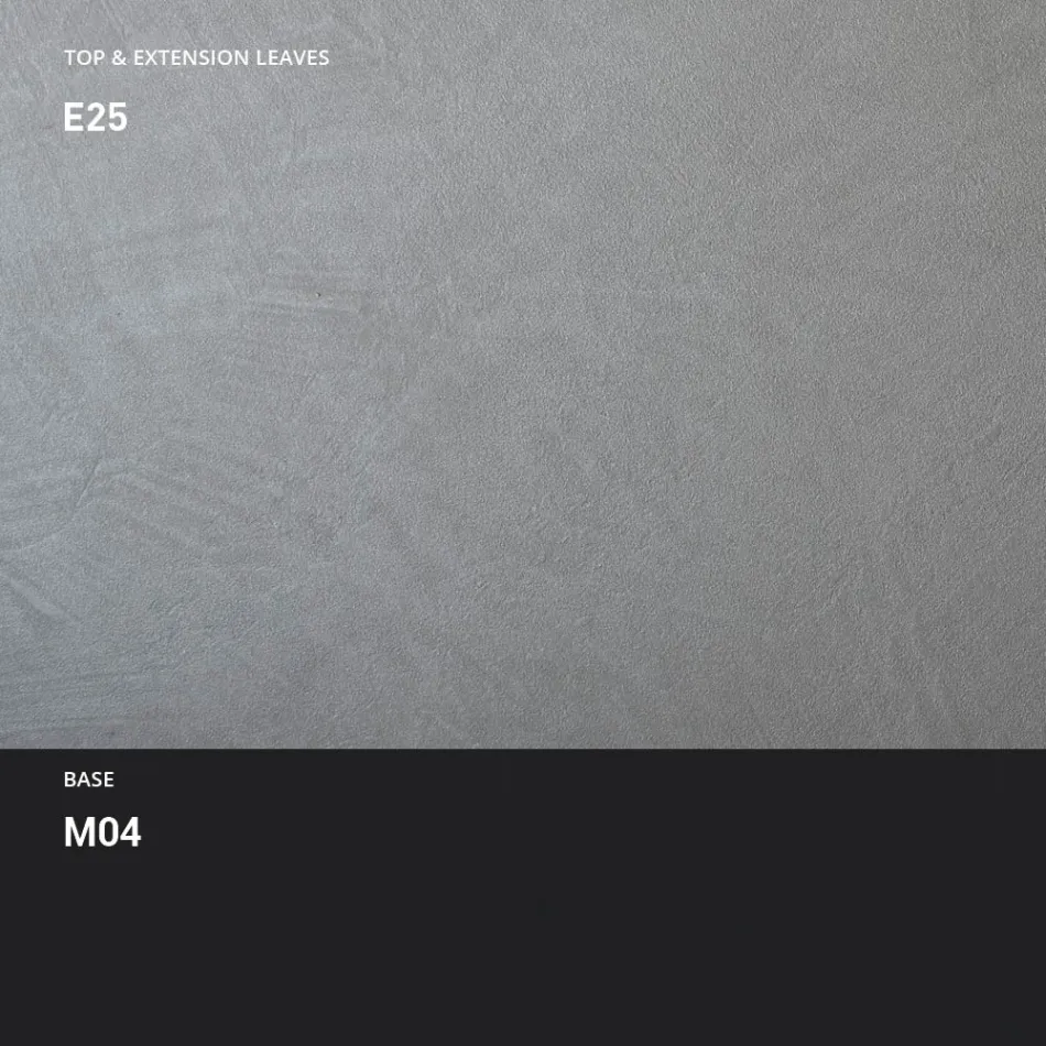 Metalowy stół do jadalni z możliwością przedłużenia do 310 cm Made in Italy - Euclide Viadurini