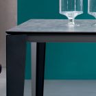 Rozkładany stół do jadalni do 325 cm z laminatu Made in Italy - lata 70 Viadurini