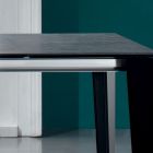 Rozkładany stół do jadalni do 325 cm z laminatu Made in Italy - lata 70 Viadurini