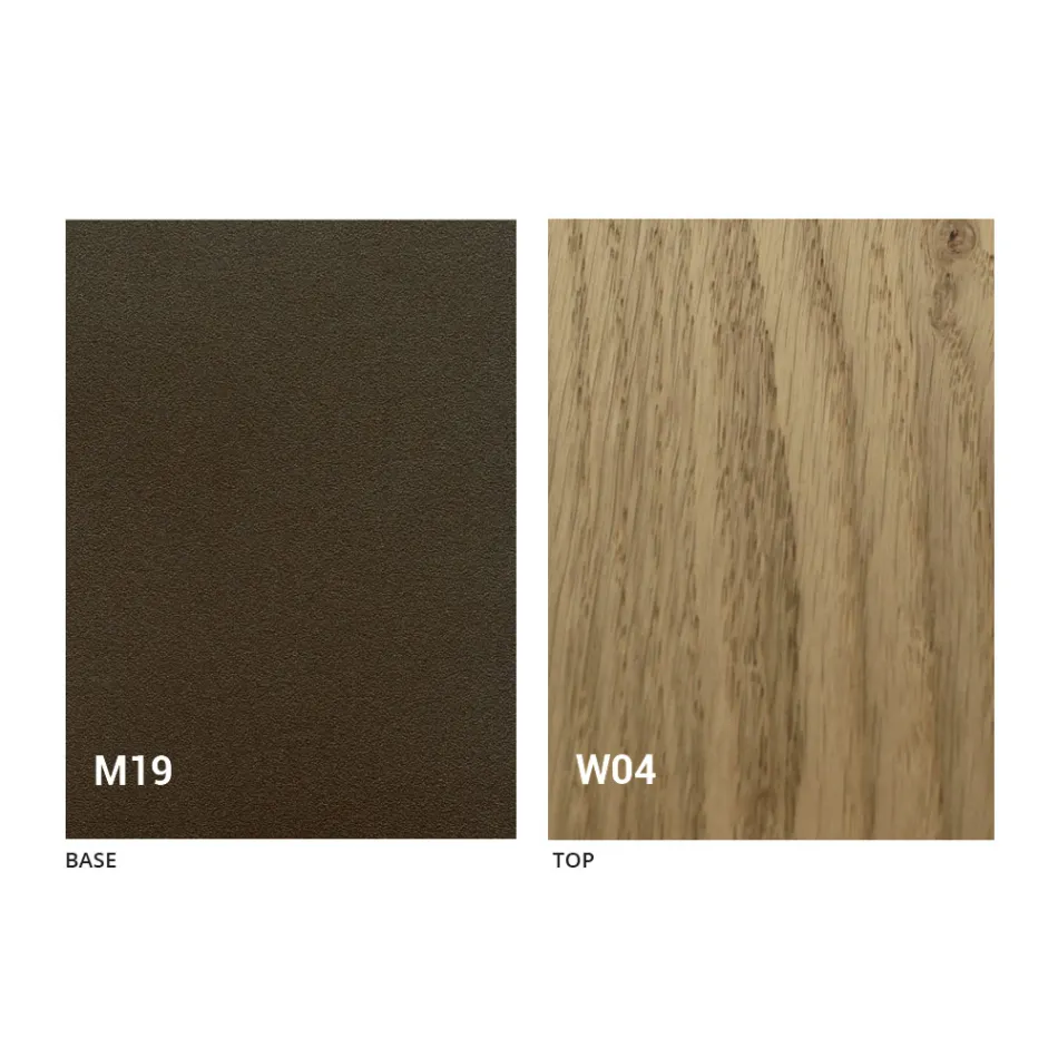 Stół rozkładany do 160 cm z drewna Made in Italy - Eugenia Viadurini