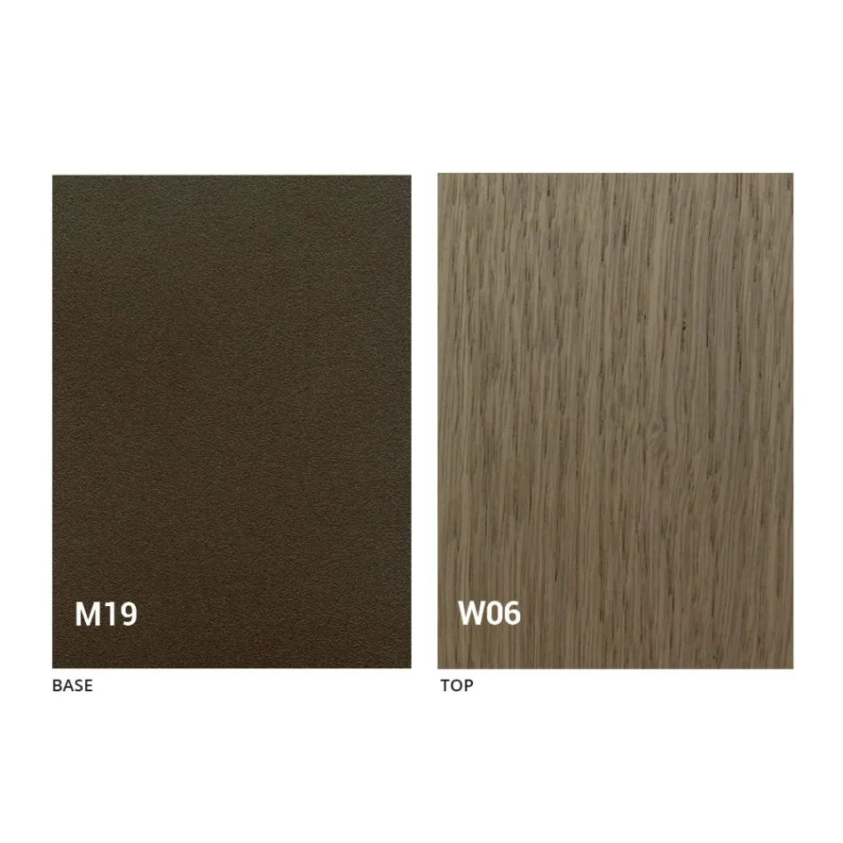 Stół rozkładany do 160 cm z drewna Made in Italy - Eugenia Viadurini