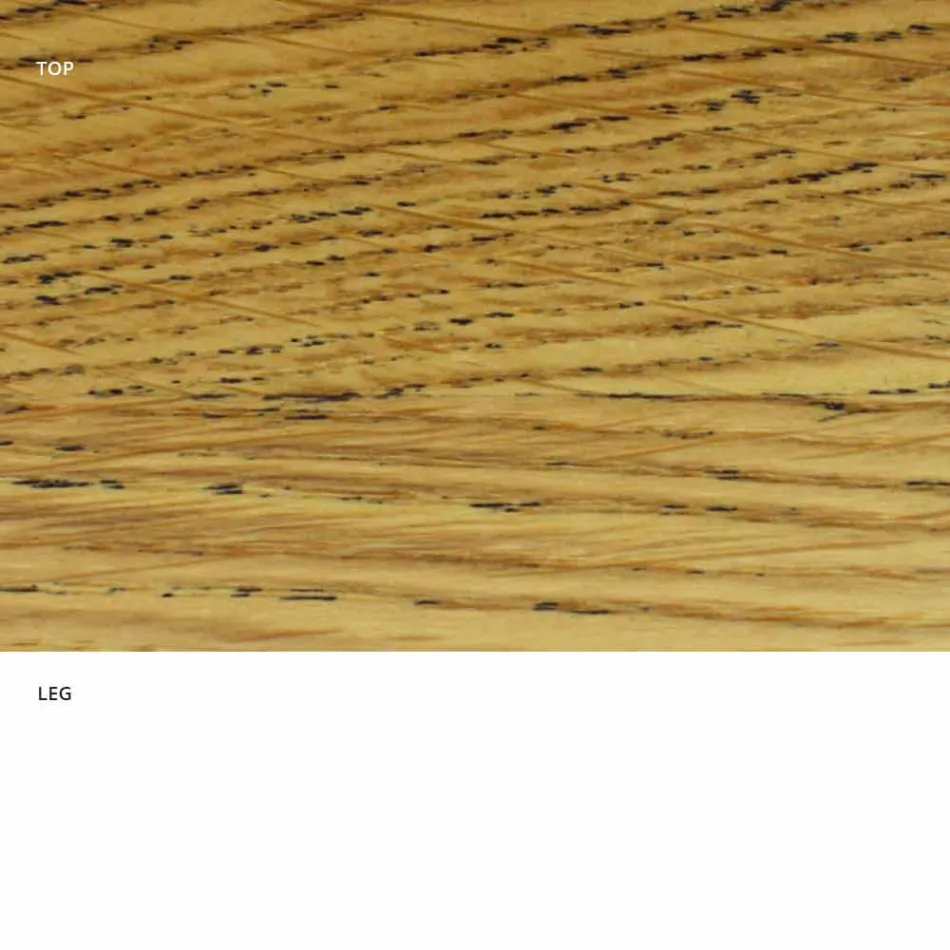 Rozkładany stół do jadalni z drewna do 170 cm Made in Italy - dolary Viadurini