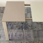 Stół rozkładany do 204 cm w kolorze Made in Italy Crystal - Palladio Viadurini