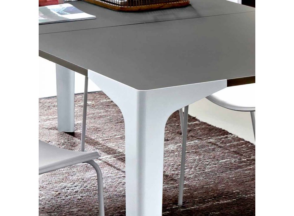 Rozkładany stół do jadalni do 222 cm w Fenix Made in Italy - Vulcano Viadurini