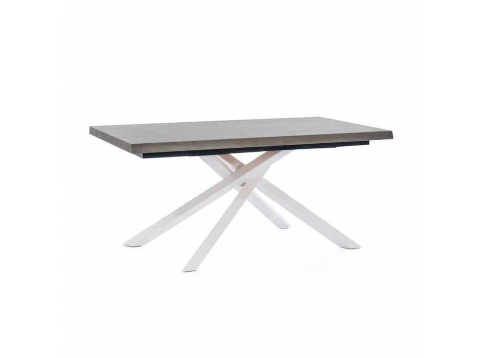 Stół rozkładany do 240 cm z drewna Made in Italy - Xino Viadurini