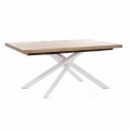 Stół rozkładany do 240 cm z drewna Made in Italy - Xino