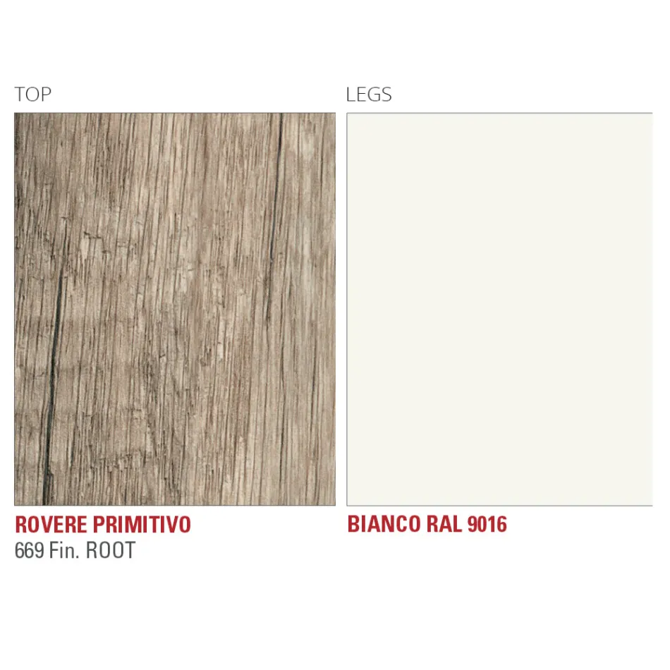 Rozkładany stół do jadalni do 252 cm z HPL Made in Italy - Efisto Viadurini