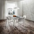 Rozkładany stół do jadalni do 252 cm z Hpl Made in Italy - Efisto Viadurini