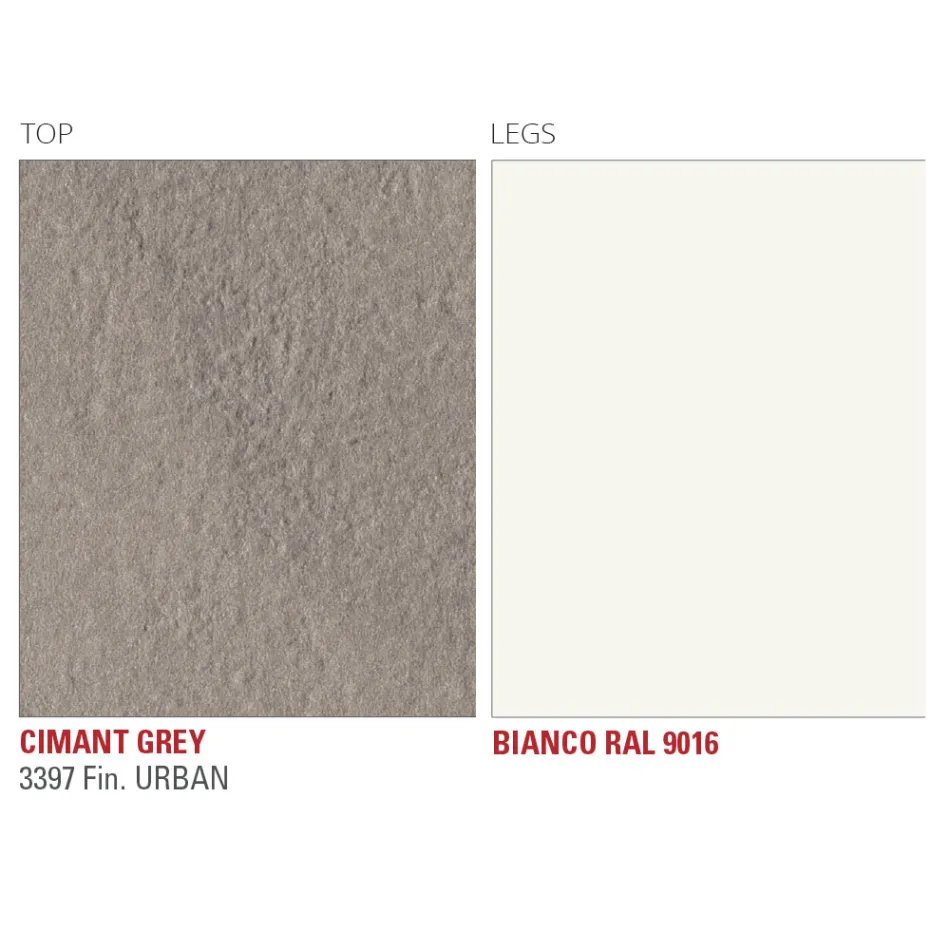 Rozkładany stół do jadalni do 252 cm z Hpl Made in Italy - Efisto Viadurini