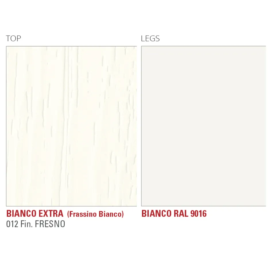 Rozkładany stół do jadalni do 252 cm z Hpl Made in Italy - Efisto Viadurini