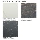 Rozkładany stół do jadalni do 278 cm z laminatu Made in Italy - Settimmio Viadurini