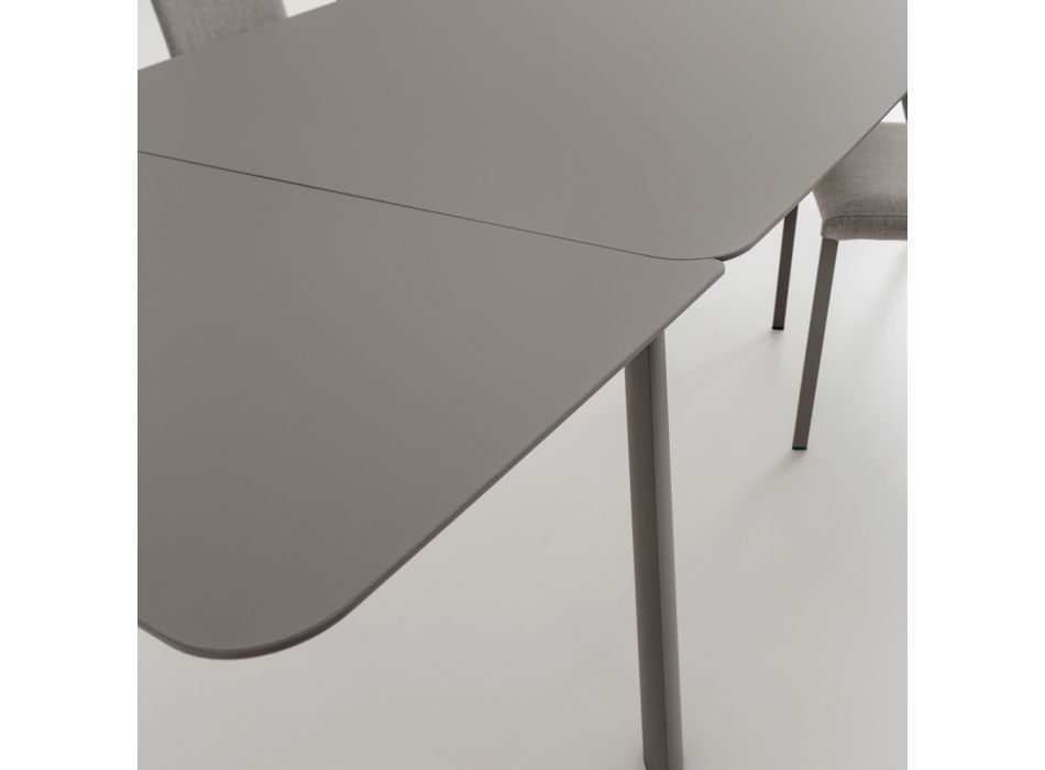 Rozkładany stół do jadalni do 280 cm w Fenix Made in Italy - Lingotto Viadurini