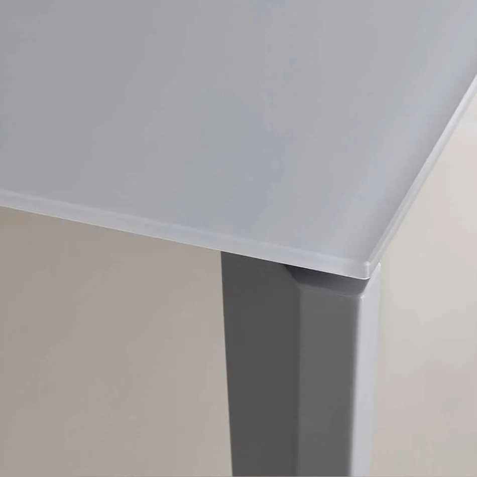 Stół rozkładany do 290 cm z kryształu Made in Italy - Polonio Viadurini