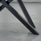 Rozkładany stół do jadalni z drewna fornirowanego do 300 cm - Settimmio Viadurini