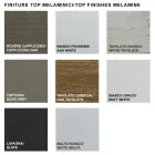 Rozkładany stół do jadalni do 310 cm z melaminy Made in Italy - lata siedemdziesiąte Viadurini