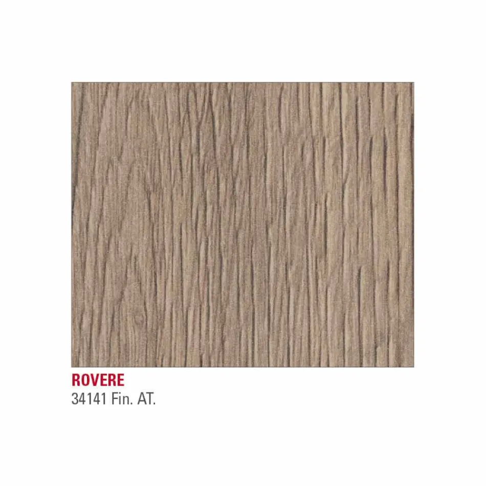 Stół rozkładany do 334 cm z efektem drewna Made in Italy - maltański Viadurini