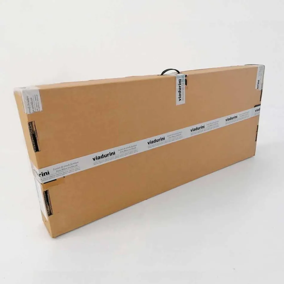 Rozkładany stół jadalny do 450 cm z laminatu Wyprodukowano we Włoszech - Salentino Viadurini