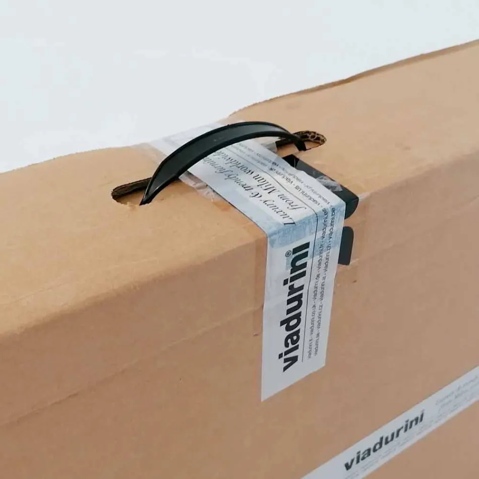 Rozkładany stół jadalny do 450 cm z laminatu Wyprodukowano we Włoszech - Salentino Viadurini