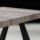 Stół rozkładany do 500 cm z blatem z melaminy - Raimondo Viadurini