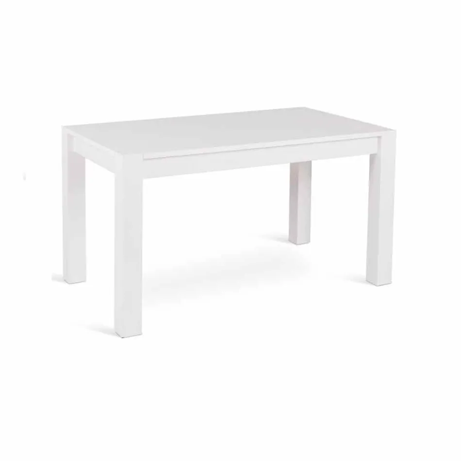 Rozkładany stół w Phaedrus dębu, wykonane we Włoszech Viadurini