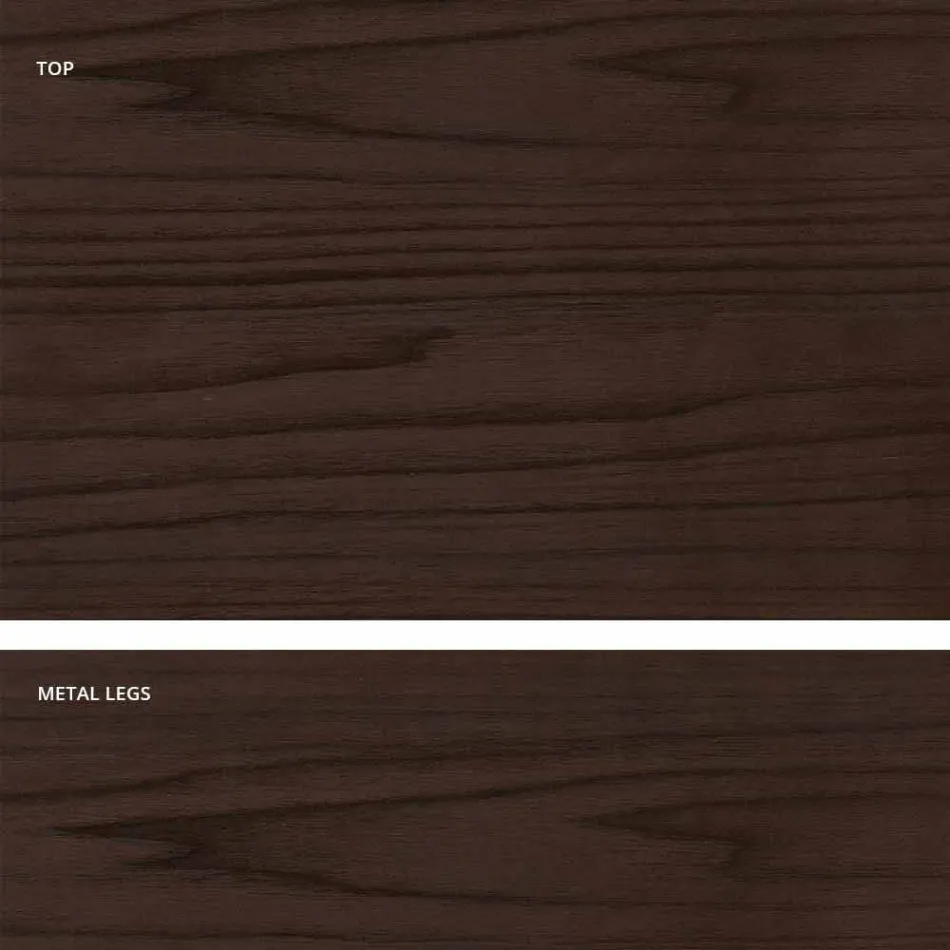 Rozkładany stół jadalny z drewna melaminowego wyprodukowany we Włoszech, Oky Viadurini