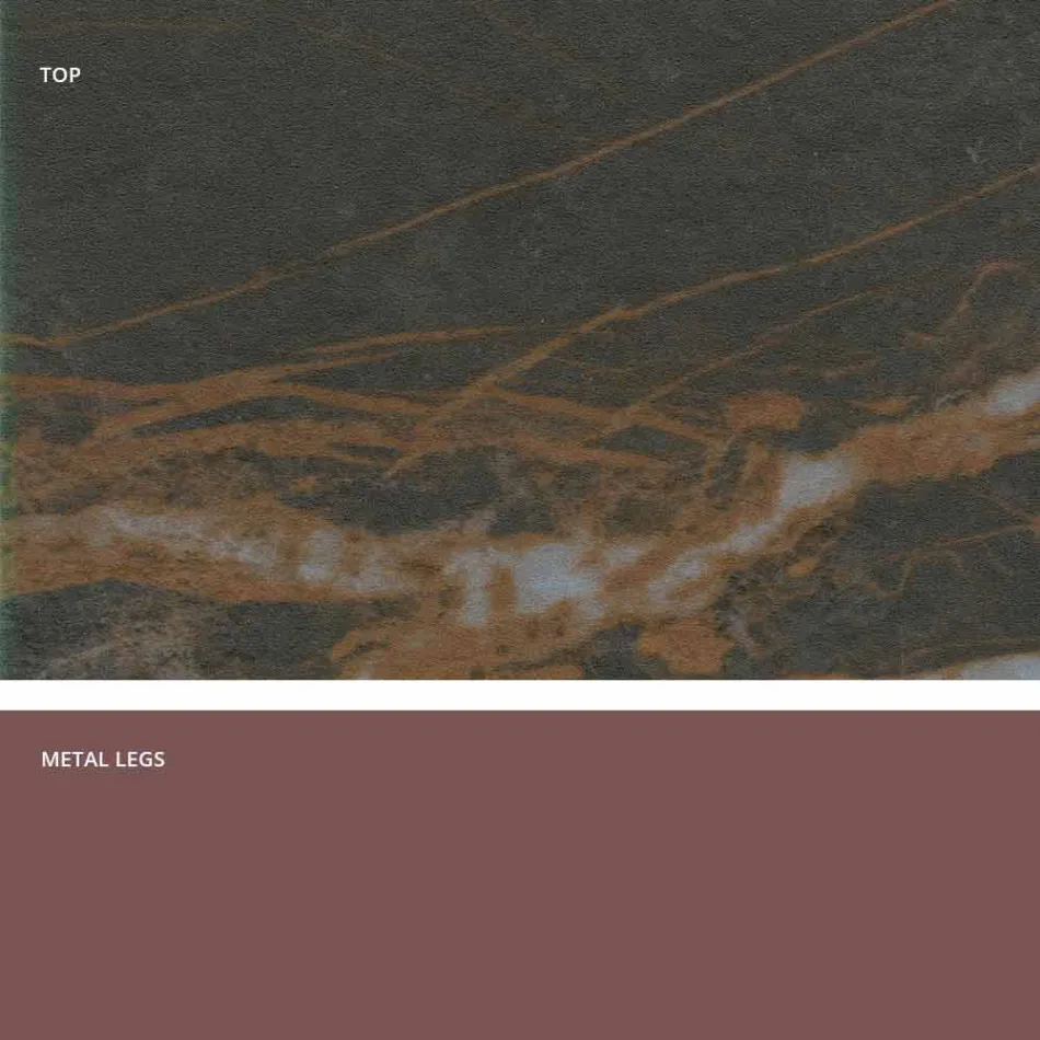 Wysuwany stół ze szkła ceramicznego wyprodukowany we Włoszech, Wilmer Viadurini