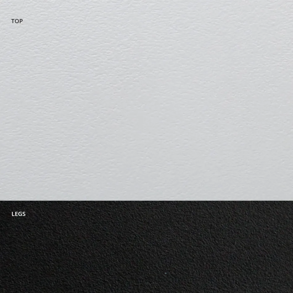 Stół do jadalni z blatem w kształcie beczki z laminatu HPL Made in Italy - Grotta Viadurini