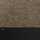 Stół do jadalni z blatem w kształcie beczki z laminatu HPL Made in Italy - Grotta Viadurini