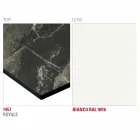 Stół do jadalni z blatem HPL i metalową podstawą Made in Italy - Aresto Viadurini