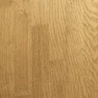 Stół do jadalni z blatem z litego drewna i metalową podstawą - Ibisco Viadurini