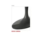 Stół do jadalni z owalnym blatem ze sklejki Made in Italy - Brontolo Viadurini