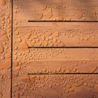 Stół ogrodowy z naturalnego lub czarnego drewna, włoski luksus - Suzana Viadurini