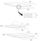 Stół do jadalni Fenix z możliwością rozłożenia do 232 osób. Wyprodukowano we Włoszech - Bawaria Viadurini