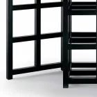 Stół do jadalni w kolorze czarnym jesionowym Made in Italy - Sabatino Viadurini