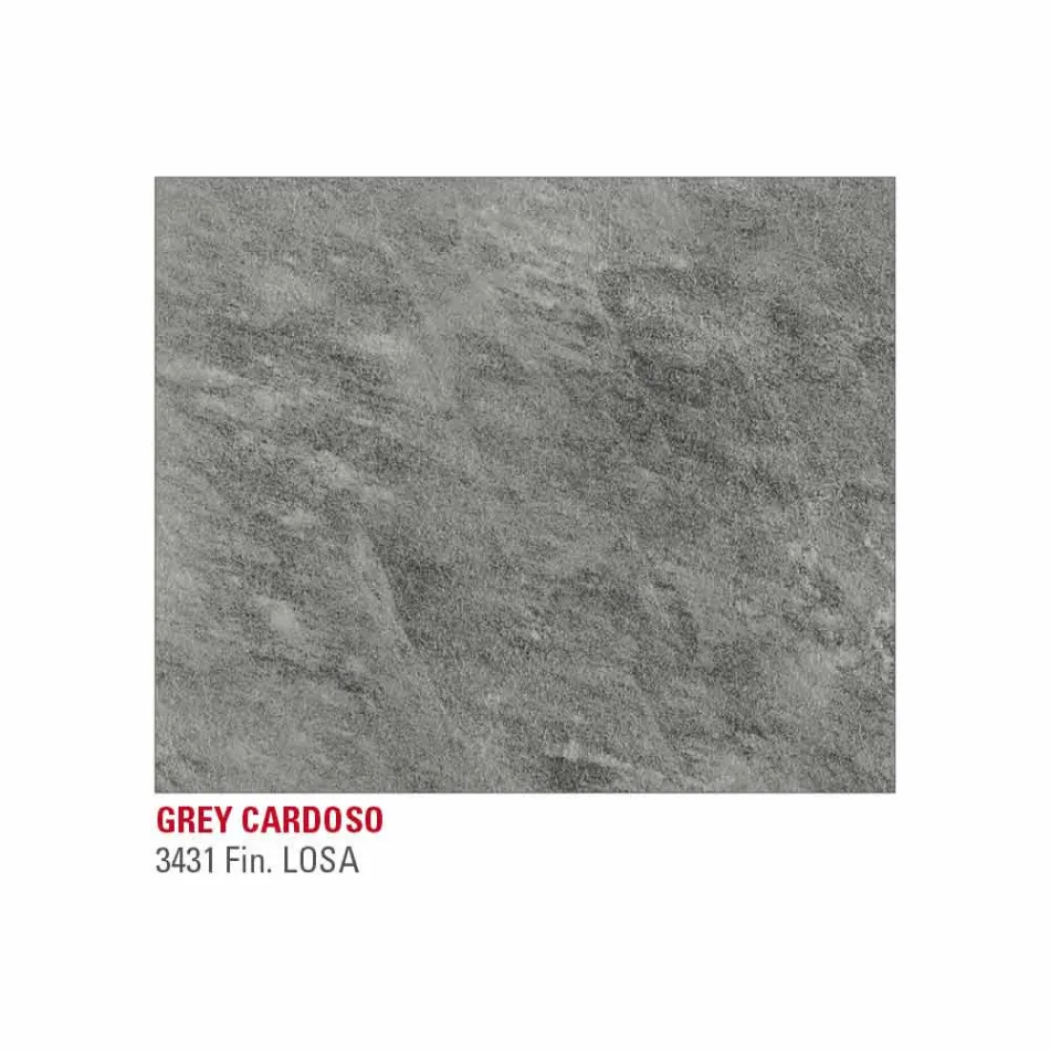 Stół do jadalni z efektem marmuru Hpl i lakierowanym metalem Made in Italy - Jupiter Viadurini