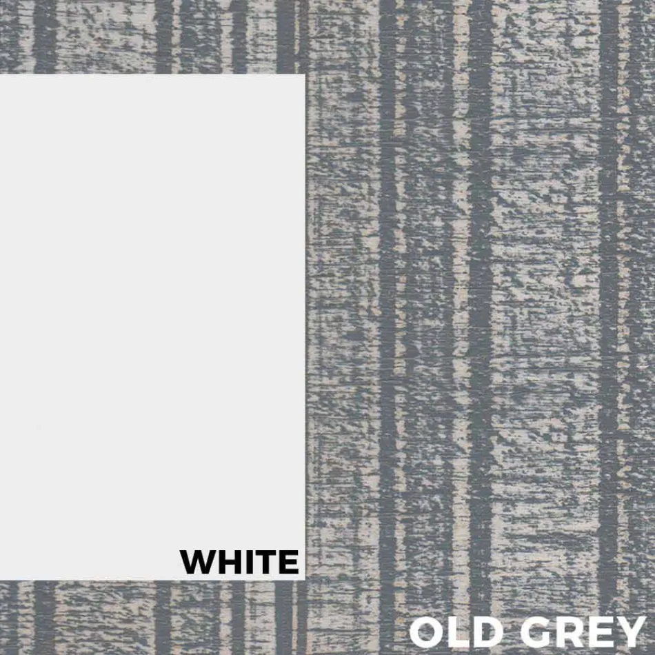 Stół do jadalni z drewna i aluminium o nowoczesnym designie - Ganges Viadurini