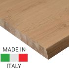Stół do jadalni z fornirowanego drewna i metalu Made in Italy - Persico Viadurini