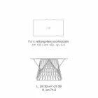 Stół w nowoczesnym litym drewnie wyprodukowany we Włoszech, Mitia Viadurini