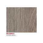 Stół do jadalni z melaminy i malowanego metalu Made in Italy - Remigio Viadurini