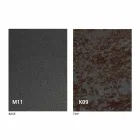 Metalowy stół do jadalni i ceramiczny blat Made in Italy Design - Anaconda Viadurini