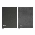 Metalowy stół do jadalni i ceramiczny blat Made in Italy Design - Anaconda Viadurini