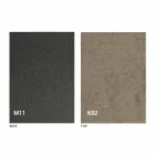 Metalowy stół do jadalni i ceramiczny blat Made in Italy Design - Anaconda Viadurini