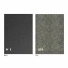 Metalowy stół do jadalni i ceramiczny blat Made in Italy Design - Anaconda Viadurini