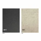 Metalowy stół do jadalni i ceramiczny blat Made in Italy Design - Anaconda Viadurini